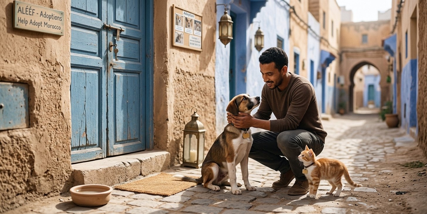 Adopter un chat ou un chien au Maroc : où et comment