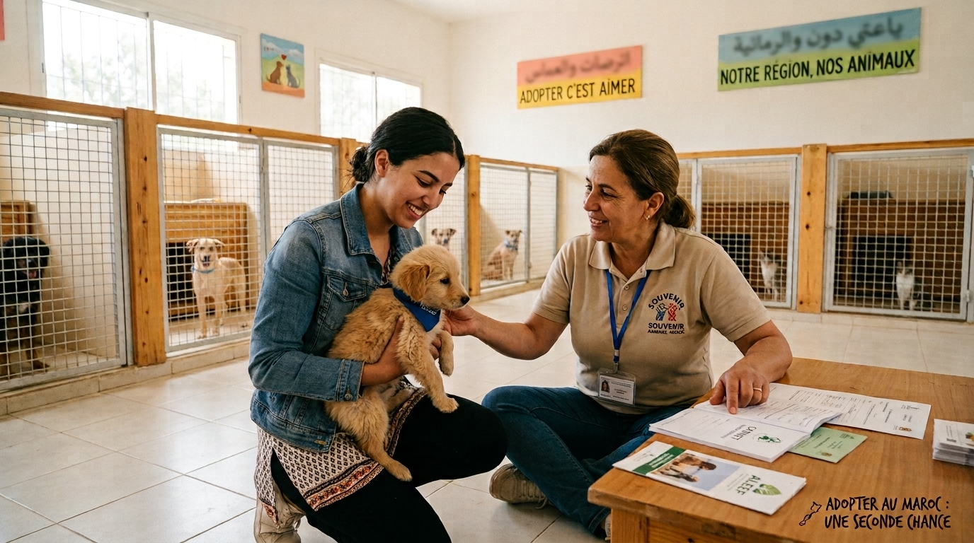 Adopting a cat or dog in Morocco: shelters by city