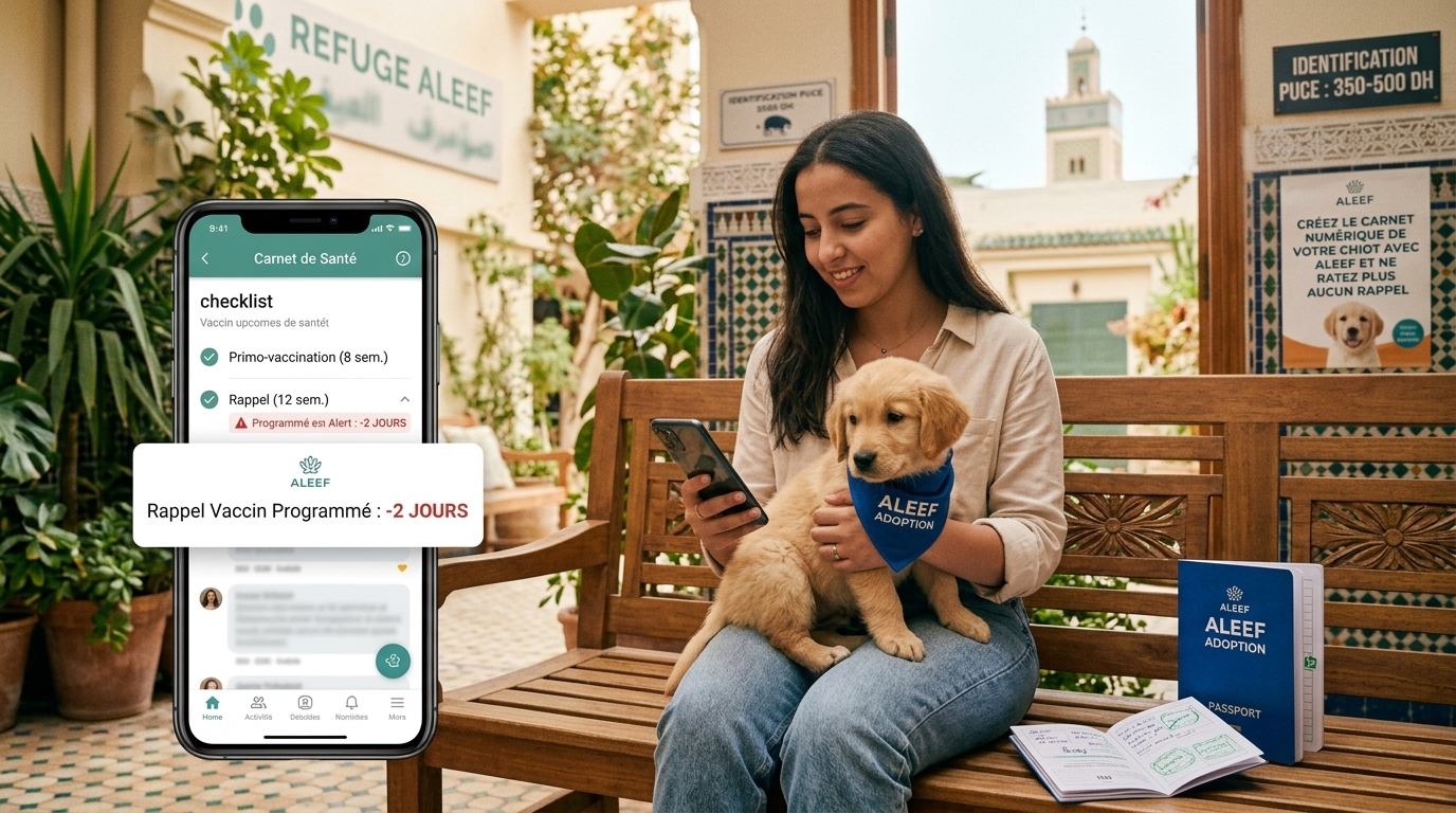 Digital Health Record for Your Puppy in Morocco
